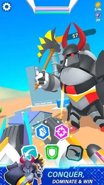 Mechangelion - Robot Fighting screenshot 8