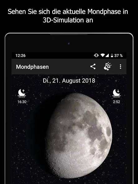 Mondphasen screenshot 11