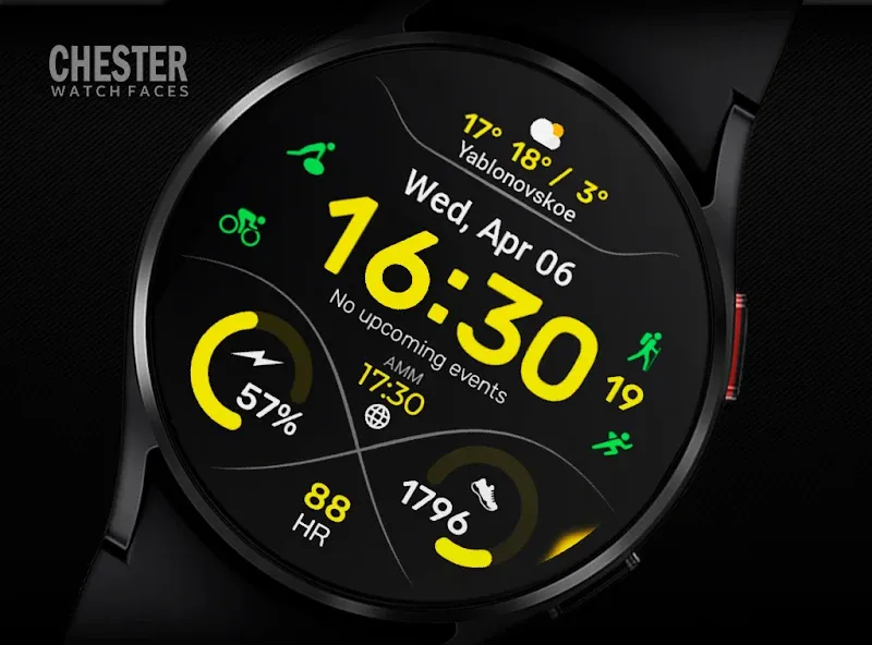 Chester Serenity watch face screenshot 2