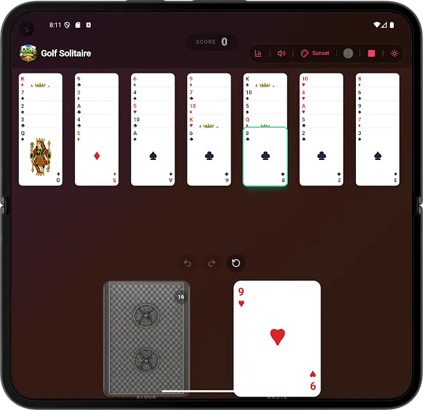 Golf Solitaire Offline Master screenshot 22