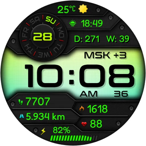 NUVELARO CTS59 Watch face screenshot 24