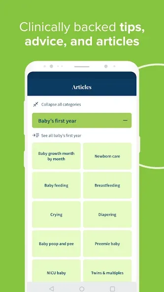 Ovia Parenting & Baby Tracker screenshot 4