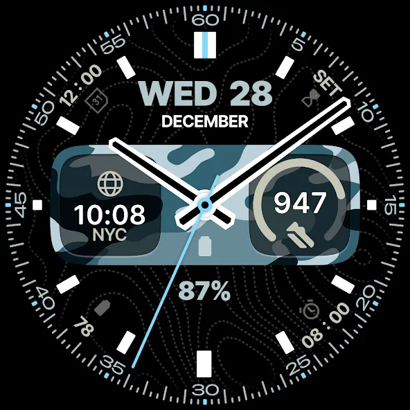 Arbiter Analog Watch Face screenshot 35