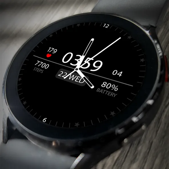 Key039 Analog Watch Face screenshot 1