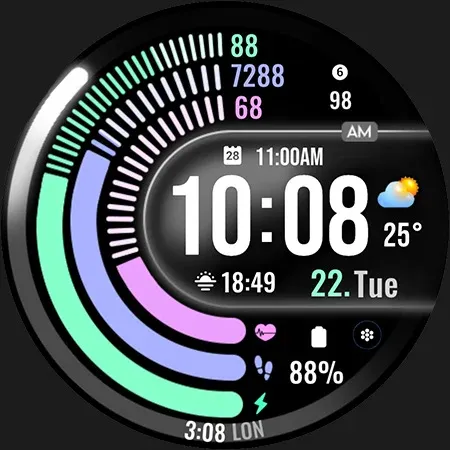 ML2U 184 Watch Face screenshot 27