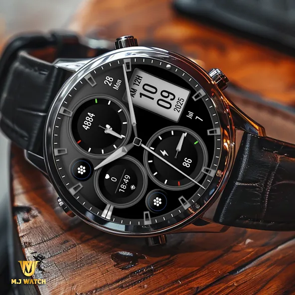 MJ178 Elegant Hybrid WatchFace screenshot 5