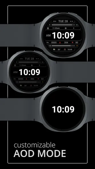 DADAM129: Digital Watch Face screenshot 4