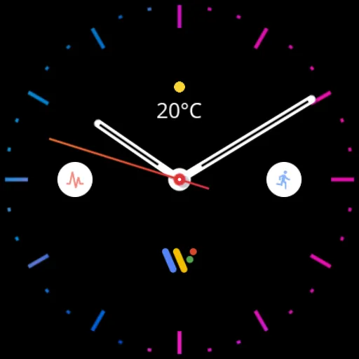 Illusion Black Watch Face screenshot 5