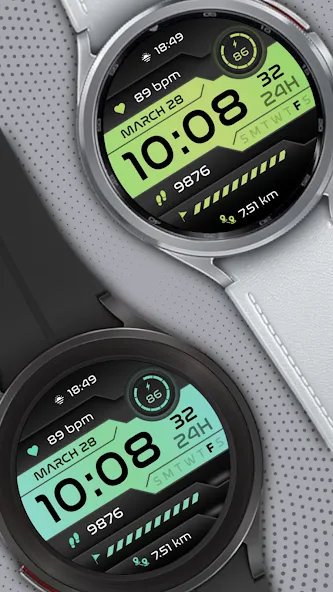 Flux Watch Face screenshot 3