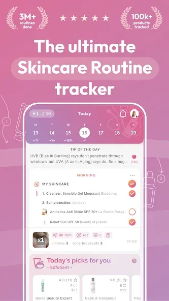 Skincare Routine: FeelinMySkin screenshot 1