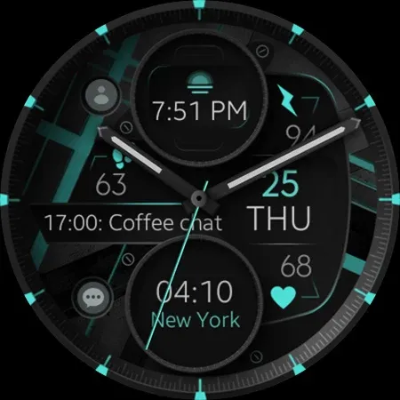 Dream 133 analog watch face screenshot 14