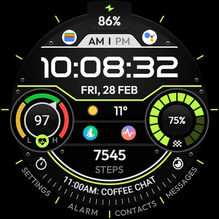TVV Workout 3 Watch Face screenshot 11