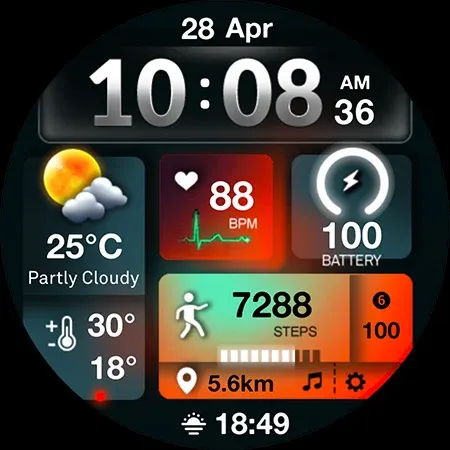 ML2U 241 Watch Face screenshot 28