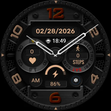 SY54 Watch Face for Wear OS screenshot 32