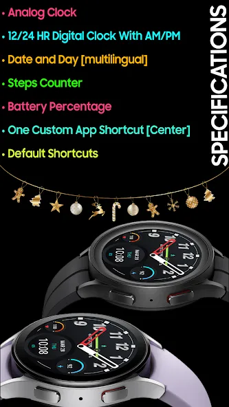 IA109 ANALOG DIGITAL WATCHFACE screenshot 4