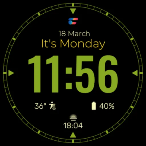 Commander: Digital Watch Face screenshot 20
