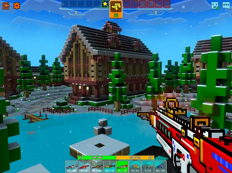 Cops N Robbers:Pixel Craft Gun screenshot 15