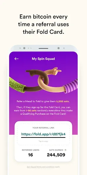 Fold: Bitcoin Cashback Rewards screenshot 4