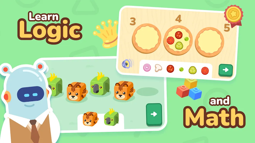 LogicLike: ABC & Math for Kids screenshot 2