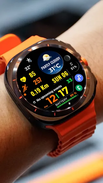 Weather Sport WearOS 5 NTV577 screenshot 2
