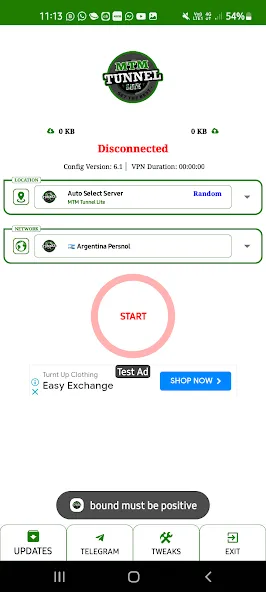 MTM Tunnel Lite screenshot 2