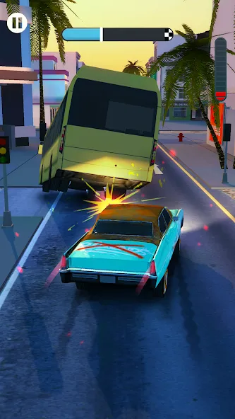 Overtake Rush 3D:赛车和赛车 游戏 screenshot 7