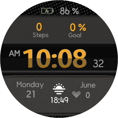 TSD24 Watch Face Wear OS screenshot 6