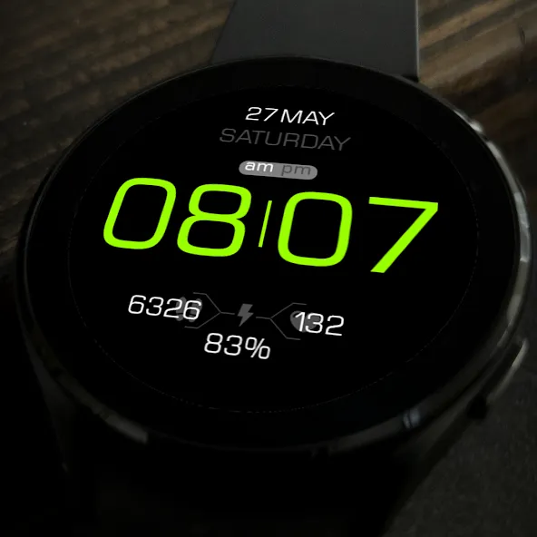 Key061 Digital Watch Face screenshot 5