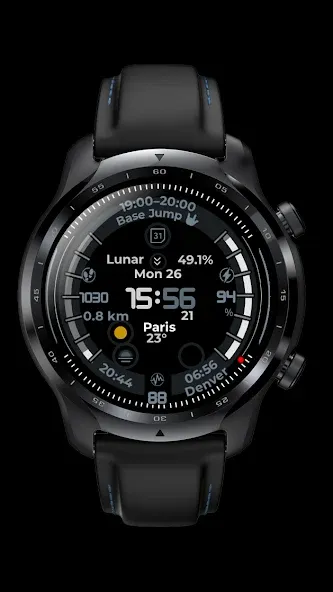 Digital Watch Face CUE124 screenshot 5