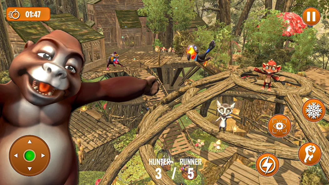 Ape Hunter: Monkey Runner screenshot 4