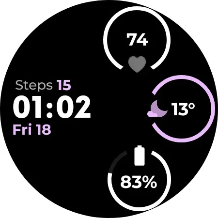 CC Clean 16 Watch Face screenshot 12