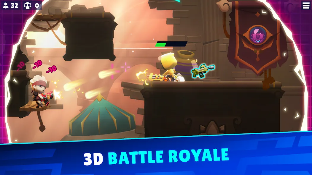 Bullet League - Battle Royale screenshot 1