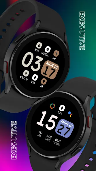 EXD140: Digital Watch Face screenshot 1