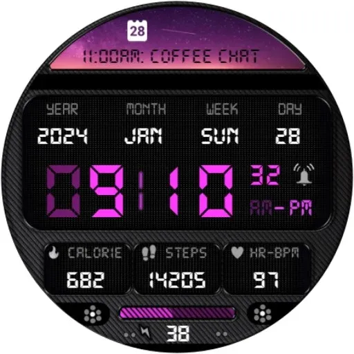 LED Retro Black Informer IN62 screenshot 18