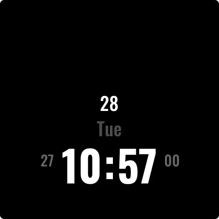 Casual colors: Watch Face screenshot 9