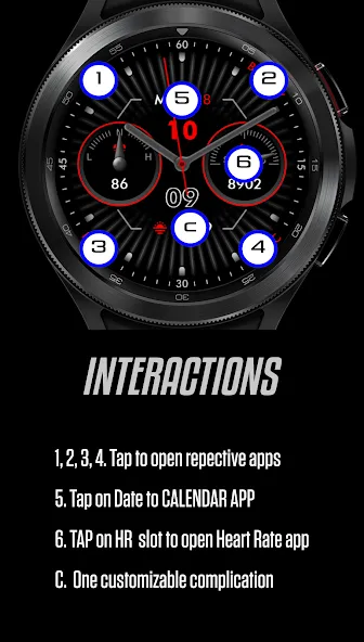 Elegant - Analog I watch face screenshot 8