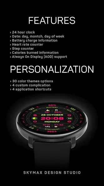 Grimm Watch Face screenshot 2