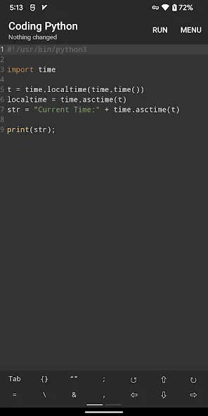 Coding Python screenshot 2