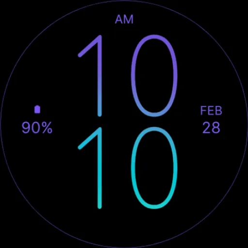 Ocean Air Watch Face screenshot 4