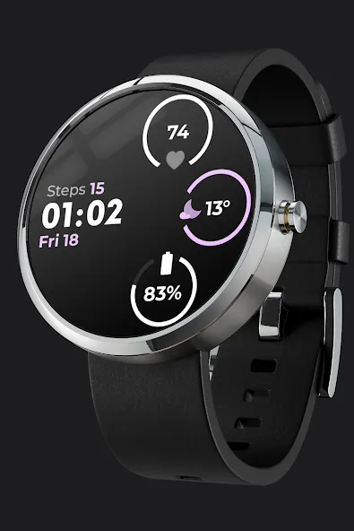 CC Clean 16 Watch Face screenshot 6