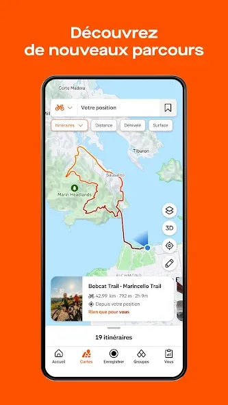 Strava : course, vélo, rando screenshot 6