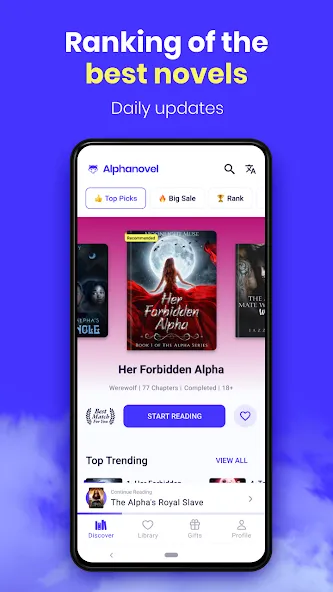 AlphaNovel β Books & Stories screenshot 2