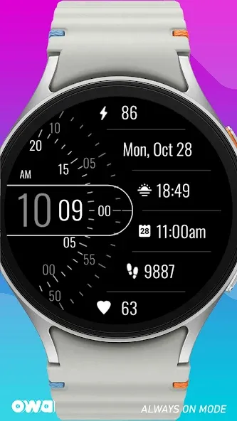 Rotatory Watch Face 021 screenshot 4