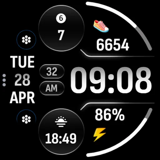 OMG 449 - Digital Watch Face screenshot 28