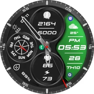 N-SPORT709 AnalogC Watch Face screenshot 14