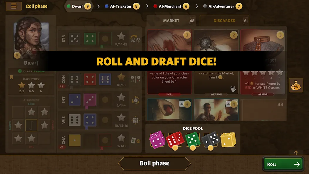 Roll Player - The Board Game screenshot 1
