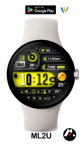 ML2U 256 Watch Face screenshot 4