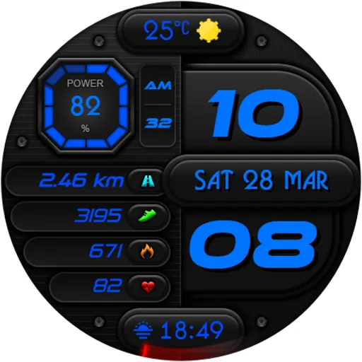 DIGI SCANDUL CTS84 Watch face screenshot 23