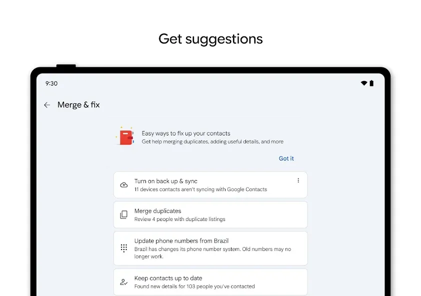 Contacts screenshot 10