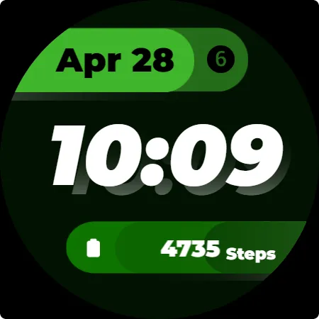Simple Shadow Watch Face screenshot 9